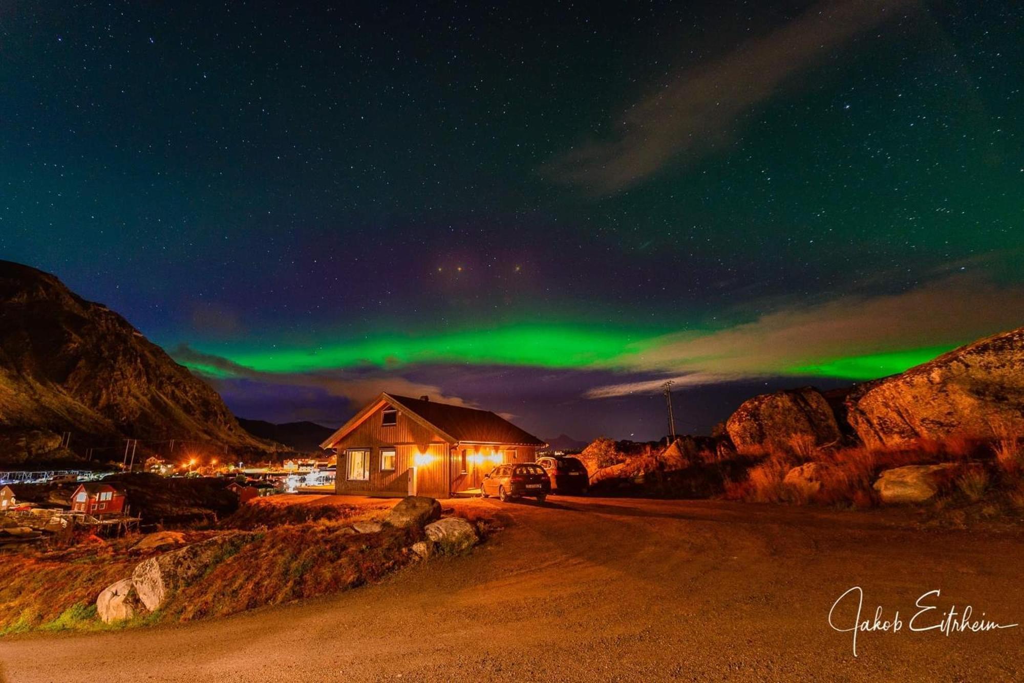 Superior Cabin Ballstad Lofoten Exterior foto